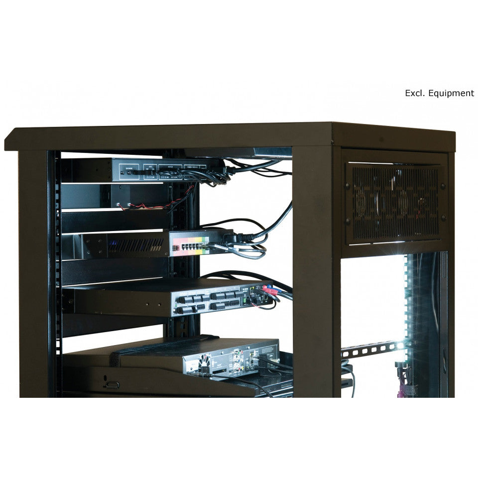 Sanus 15U AV Rack Audio Component Rack and Home Theater