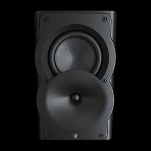 Perlisten A2s – Surround-Lautsprecher – vollständige Original-Produktansicht auf Schwarz