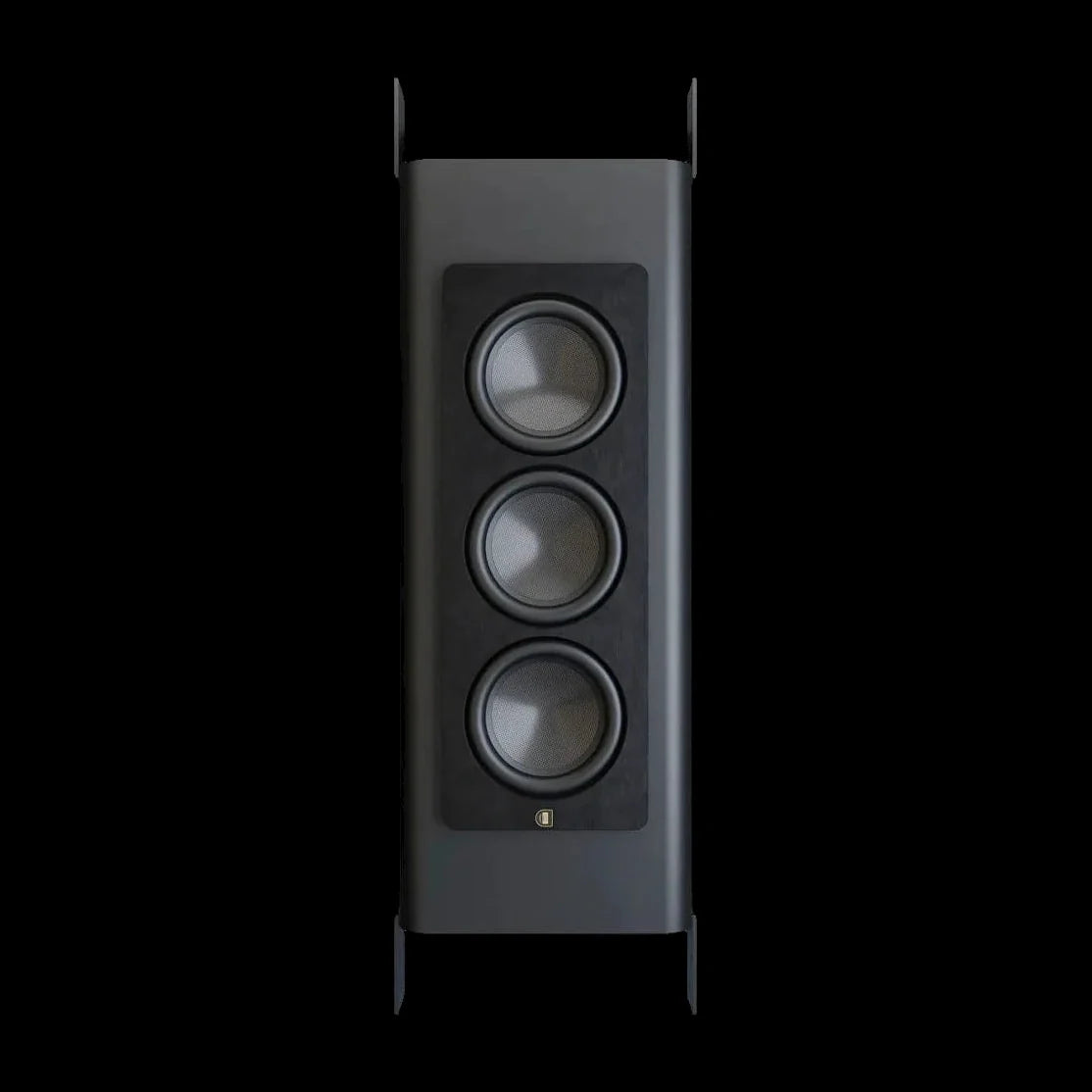 Perlisten D3is – Aktiv-Subwoofer – vollständige Original-Produktansicht auf Schwarz