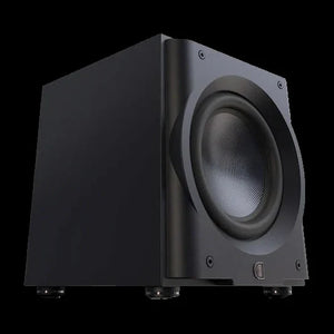 Perlisten R10s – Aktiv-Subwoofer – vollständige Original-Produktansicht auf Schwarz