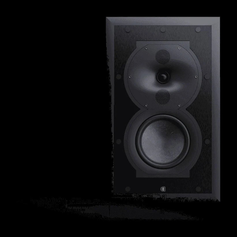 Perlisten R4i-LCRS – Einbaulautsprecher – vollständige Original-Produktansicht auf Schwarz