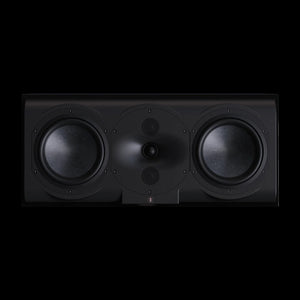 Perlisten R5c – Center-Lautsprecher – vollständige Original-Produktansicht auf Schwarz