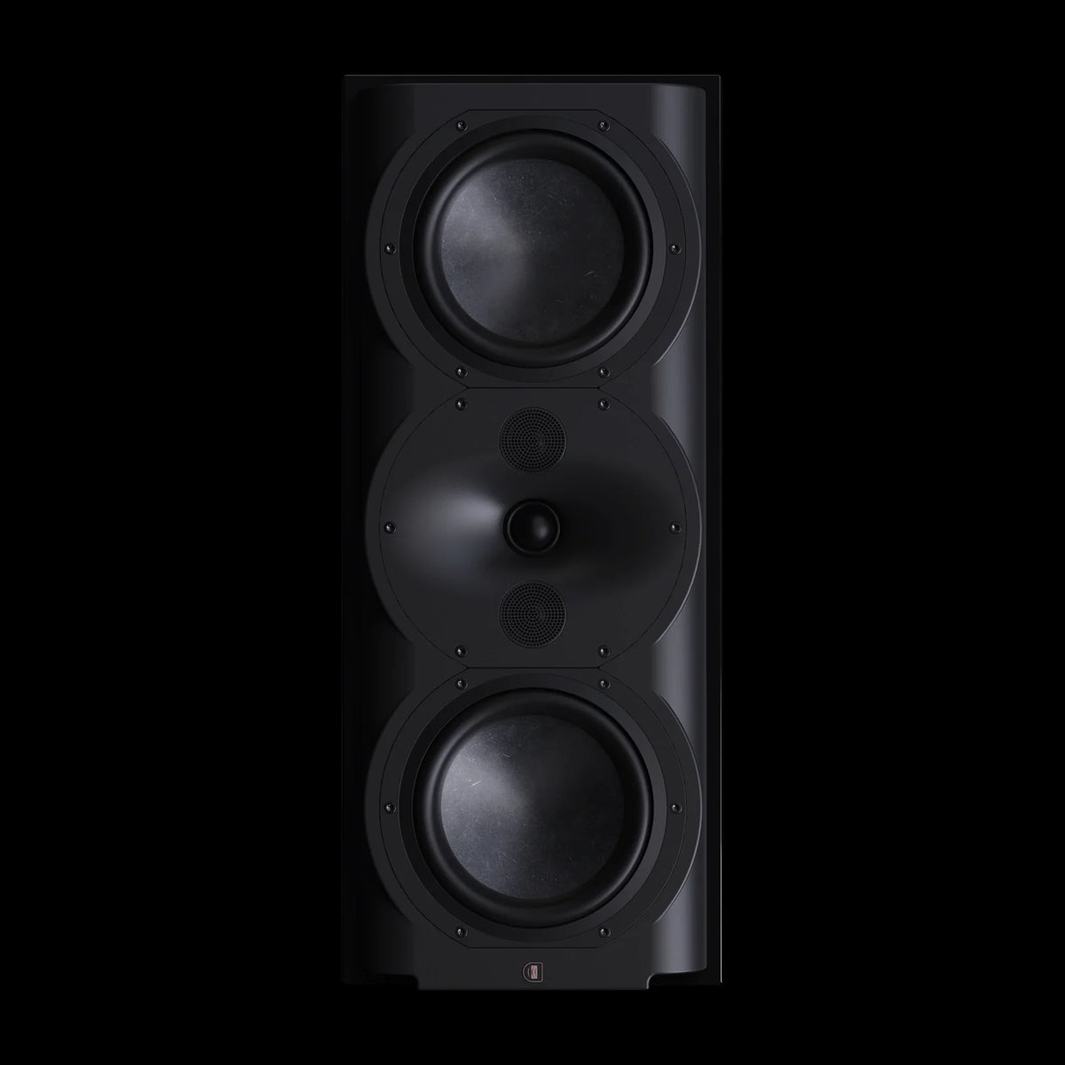 Perlisten R5m – Kompaktlautsprecher – vollständige Original-Produktansicht auf Schwarz