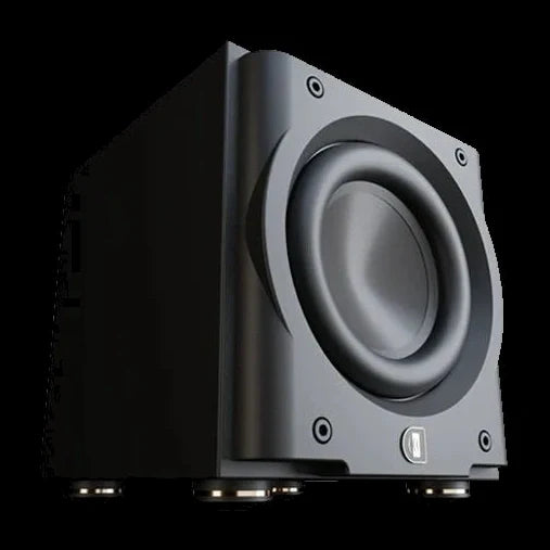 Perlisten R8s – Aktiv-Subwoofer – vollständige Original-Produktansicht auf Schwarz