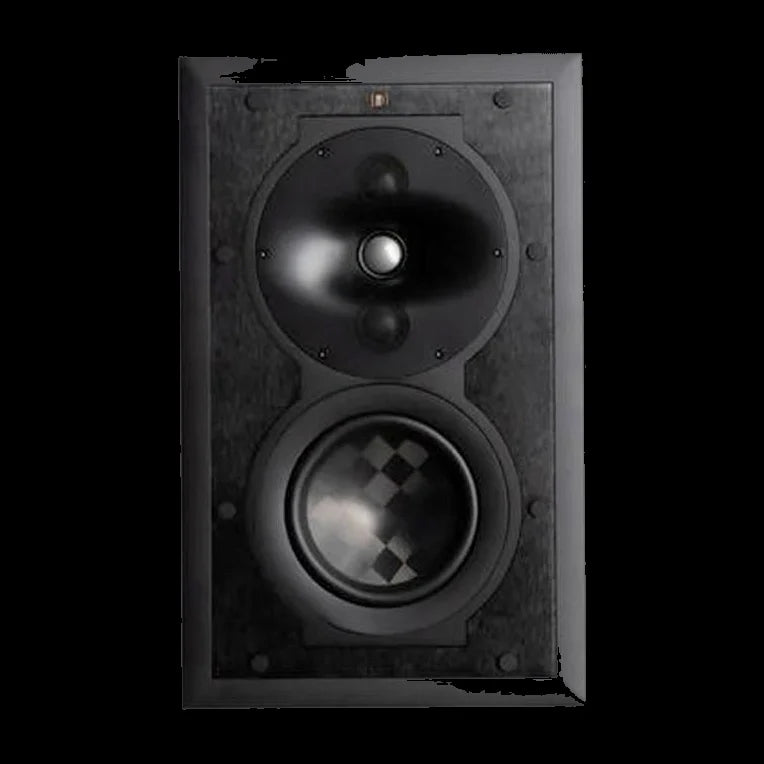 Perlisten S4i-LCRS – Einbaulautsprecher – vollständige Original-Produktansicht auf Schwarz