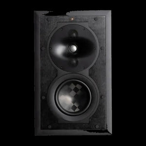 Perlisten S4i-LCRS – Einbaulautsprecher – vollständige Original-Produktansicht auf Schwarz