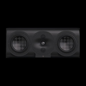 Perlisten S5C – Center-Lautsprecher – vollständige Original-Produktansicht auf Schwarz