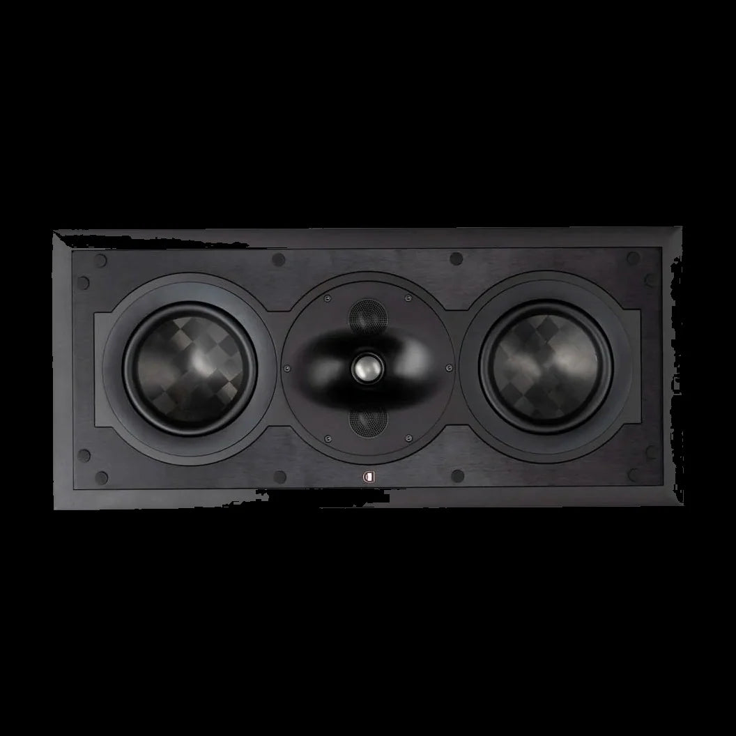 Perlisten S5i-C – Einbaulautsprecher – vollständige Original-Produktansicht auf Schwarz