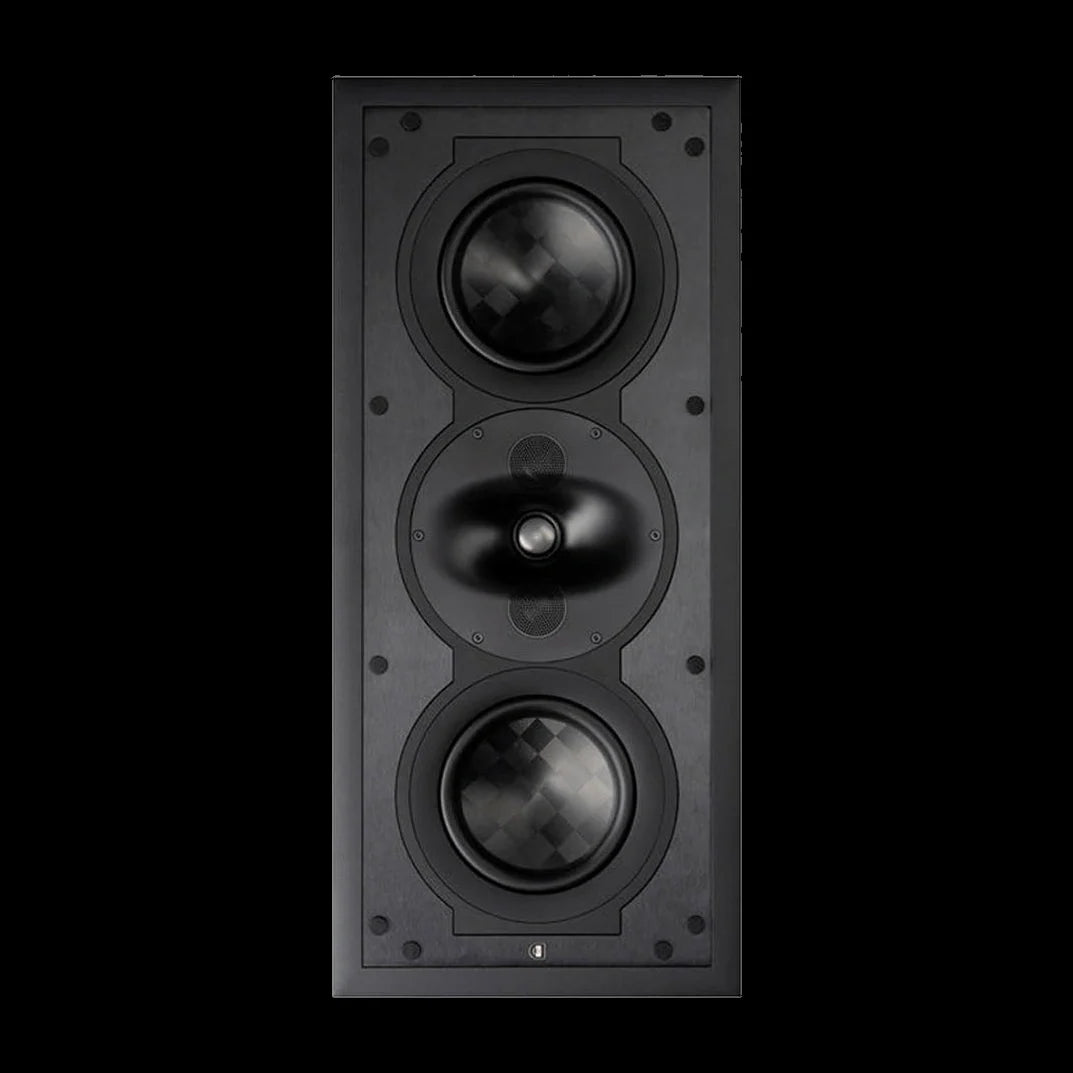 Perlisten S5i-LR – Einbaulautsprecher – vollständige Original-Produktansicht auf Schwarz