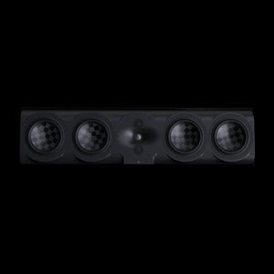 Perlisten S7C – Center-Lautsprecher – vollständige Original-Produktansicht auf Schwarz