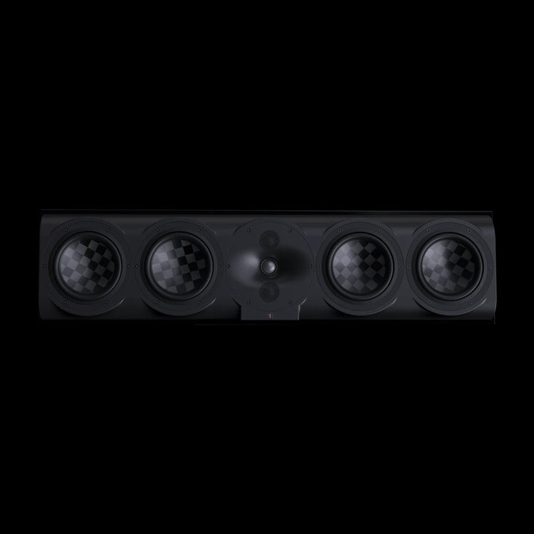 Perlisten S7C – Center-Lautsprecher – vollständige Original-Produktansicht auf Schwarz