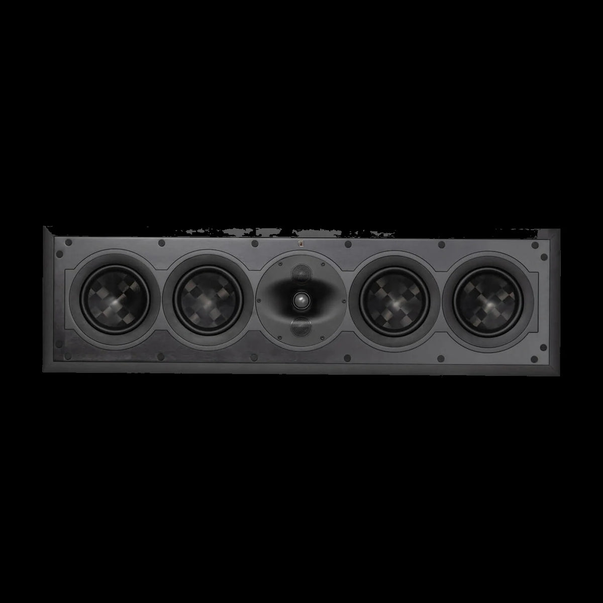 Perlisten S7i-C – Einbaulautsprecher – vollständige Original-Produktansicht auf Schwarz