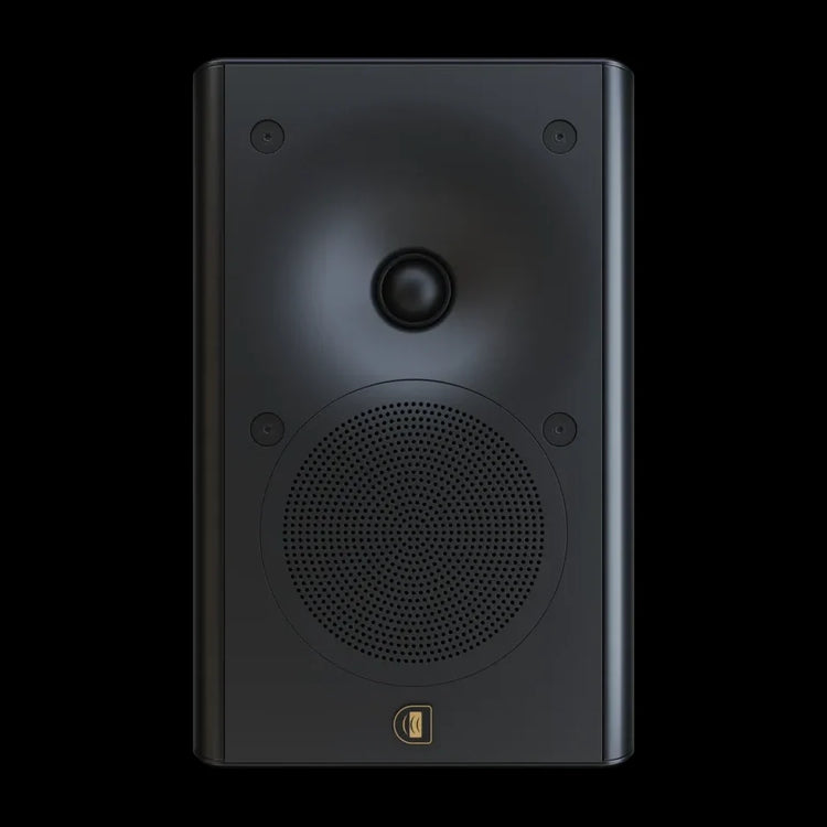 Perlisten X2W – Wandlautsprecher – vollständige Original-Produktansicht auf Schwarz